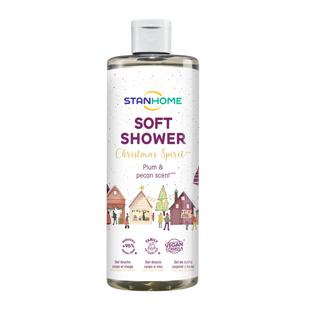 P136 XMAS SOFT SHOWER CHRISTMAS SPIRIT