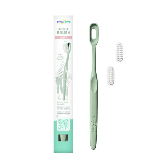 TOOTHBRUSH SOFT GREEN 1 SK