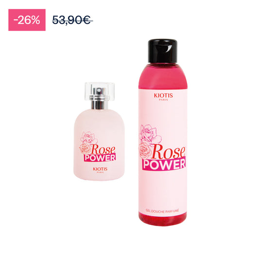 P257 XMAS EDP ROSE POWER+GEL DOUCHE