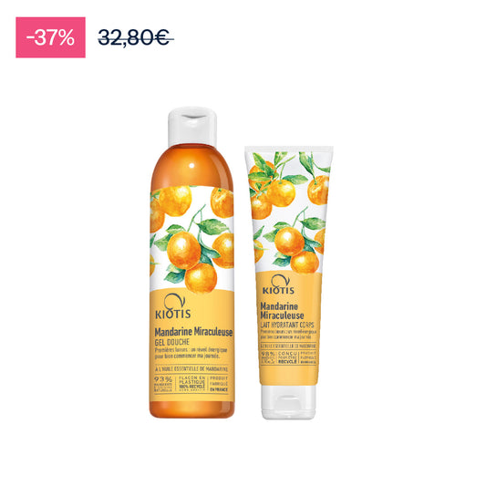 P224 C3 GEL DOUCHE+LAIT MANDARINE