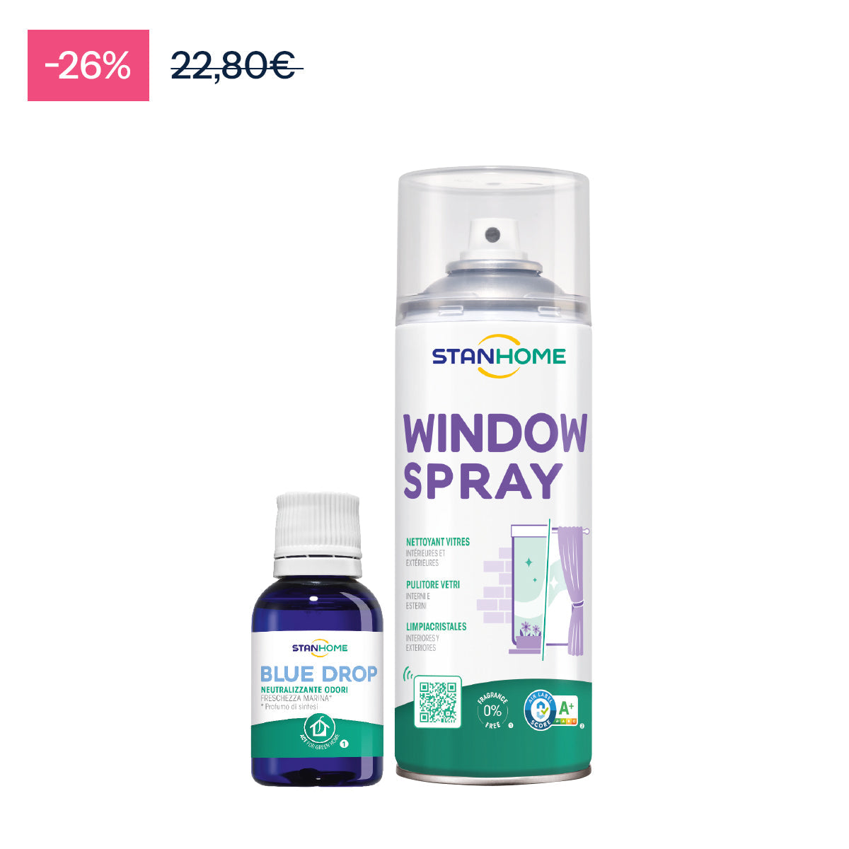 P78 C3 WINDOW SPRAY+BLUE DROP